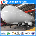 Heavy Duty LPG Tanker Semi Trailer 53cbm